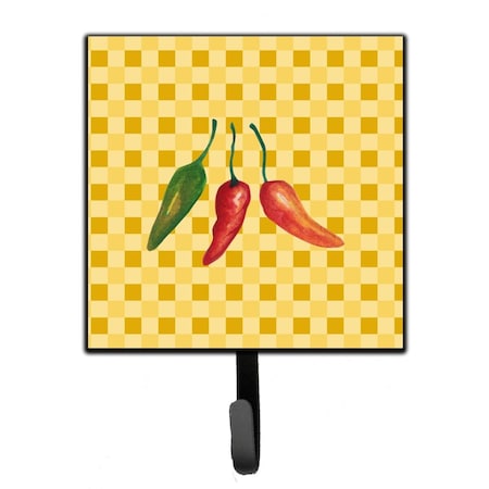 Carolines Treasures Cayenne Pepper on Basketweave Leash or Key Holder BB7191SH4